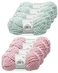 So Crafty Twisted Fancy Yarn 4-Pack