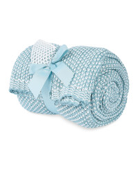 Kirkton House Two Tone Throw - Teal
