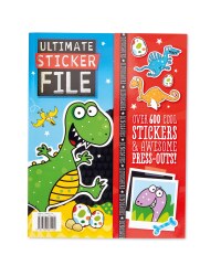 Ultimate Sticker File Dinosaurs