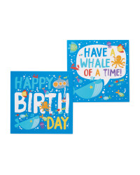 Underwater Birthday Cards 10-Pack