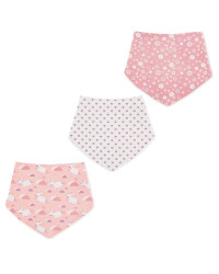 Unicorn Dribble Bibs 3 Pack