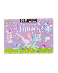 Unicorn Giant Colouring Poster Pad