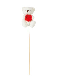 Valentines Pick White/Red Bear