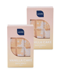 Vanilla Cake Bath Brick 2 Pack