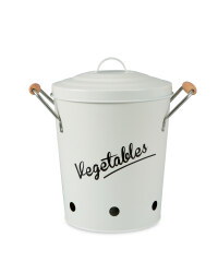 Vegetable Storage Canister - Off White