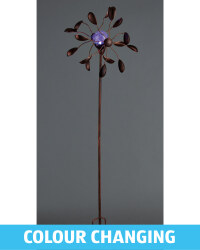Vela Solar Windspinner Stake
