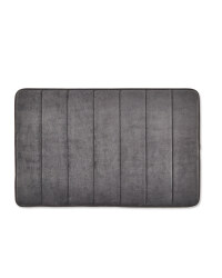 Vertical Memory Foam Bath Mat - Slate