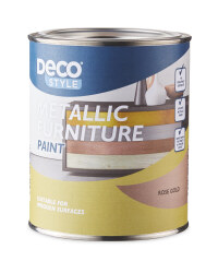 Vintage Metallic Furniture Paint - Rose