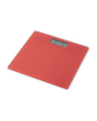 Visage Bathroom Scales - Red