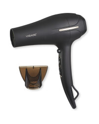 Visage Ionic Hairdryer - Black/Chrome