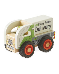 Little Town Wooden Delivery Truck