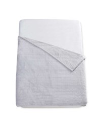 Kirkton House Waffle Blanket - Grey