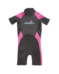 Crane Children's Shorty Wetsuit - Pink