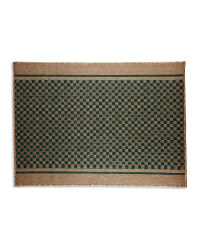 Washable Teal Green Utility Mat