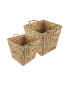 Water Hyacinth Baskets 2 Pack