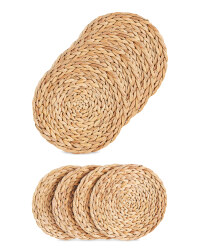 Water Hyacinth Placemats & Coasters
