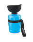 Water Bottle with Bowl Lid - Blue