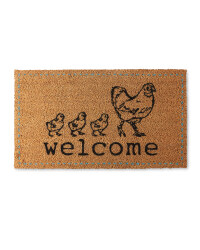 Welcome Chicks Coir Mat