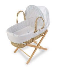 Mamia Whale Moses Basket With Stand