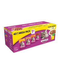 Whiskas Pouches Poultry Selection