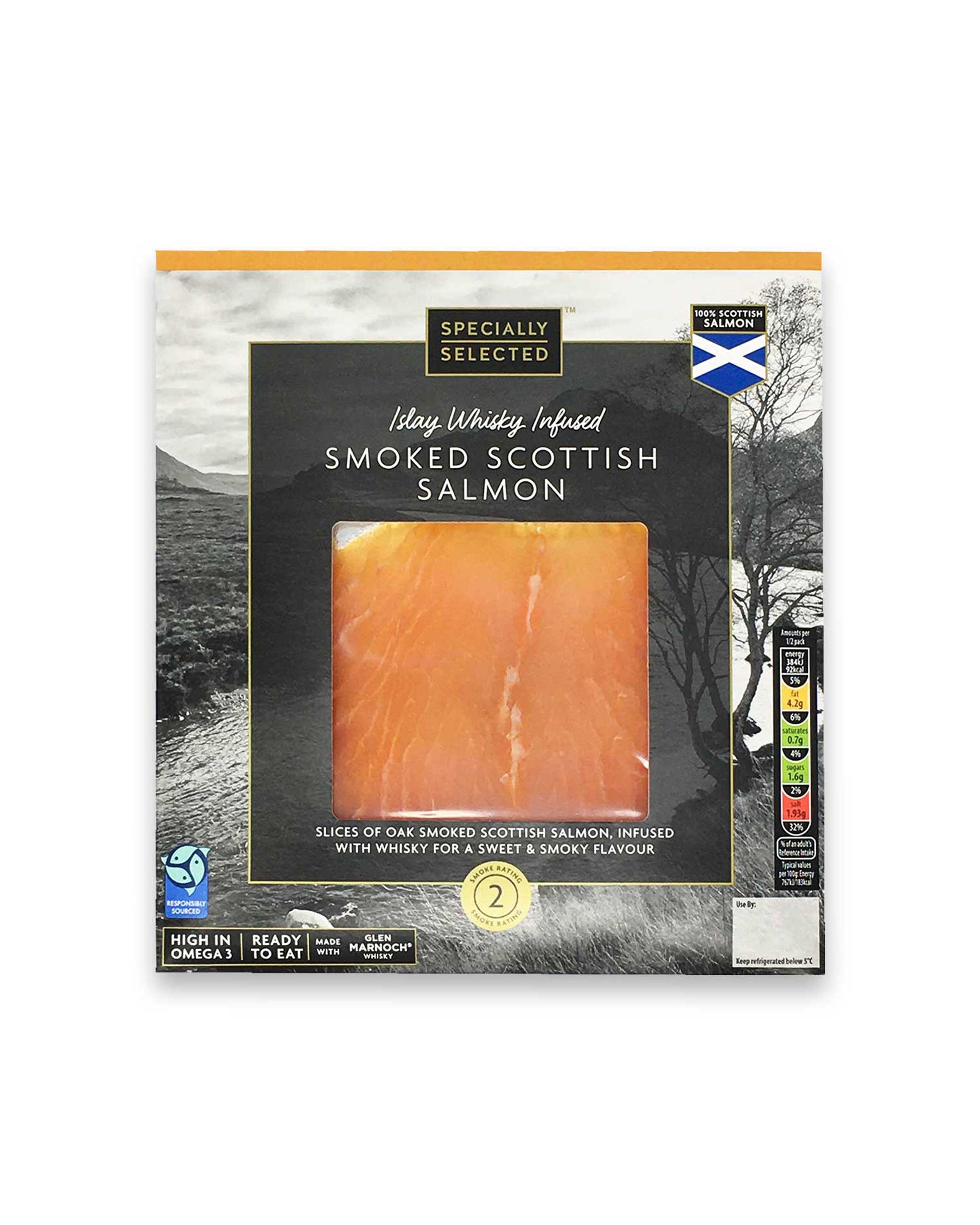 Whisky Infused Smoked Salmon