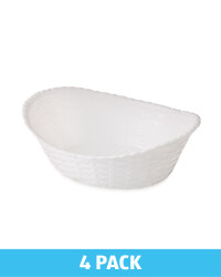 White Chip Basket