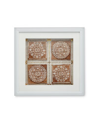 White Decorative 3D Wall Art