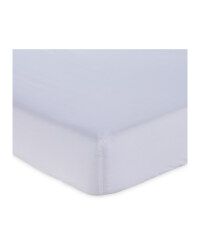 White Double Fitted Sheet