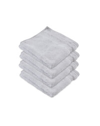 White Face Towels 4 Pack