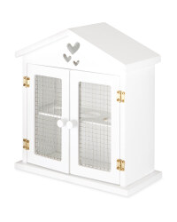 White Heart Egg Storage House