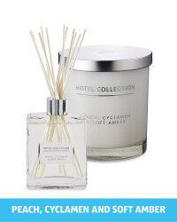 White Large Reed Diffuser & Candle