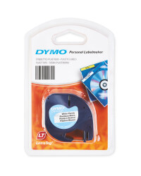 White Plastic Dymo Labels