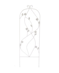 White Rose Iron Decorative Trellis