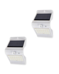 Solar Security White Light 2 Pack