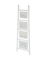 White Wood Photo Frame Ladder