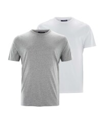 Avenue White/Grey T-shirt 2-Pack