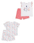 White/Red Shorty Pyjamas 2 Pack