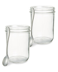 Wide Serving Jars 2-Pack