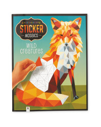 Wild Creatures Mosaic Sticker Book