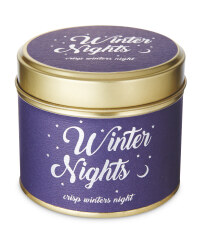 Scentcerity Winter Nights Tin Candle