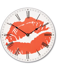 Winter Wall Clock - Marilyn Lips
