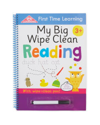 Wipe Clean Book Reading