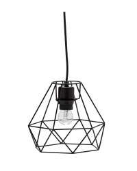 Illumination Wire Pendant Light - Black