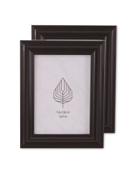 Wood Effect Frames 2 Pack - Black