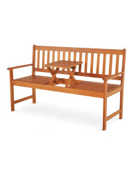 Wooden Bench/Love Seat