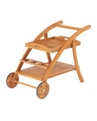 Gardenline Wooden Garden Trolley