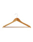 Natural Wooden Hangers 10 Pack