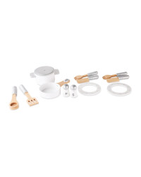 Wooden Kitchen Pots & Pans Set