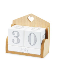 Wooden Perpetual Calendar