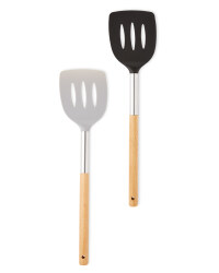 Wooden Slotted Turner